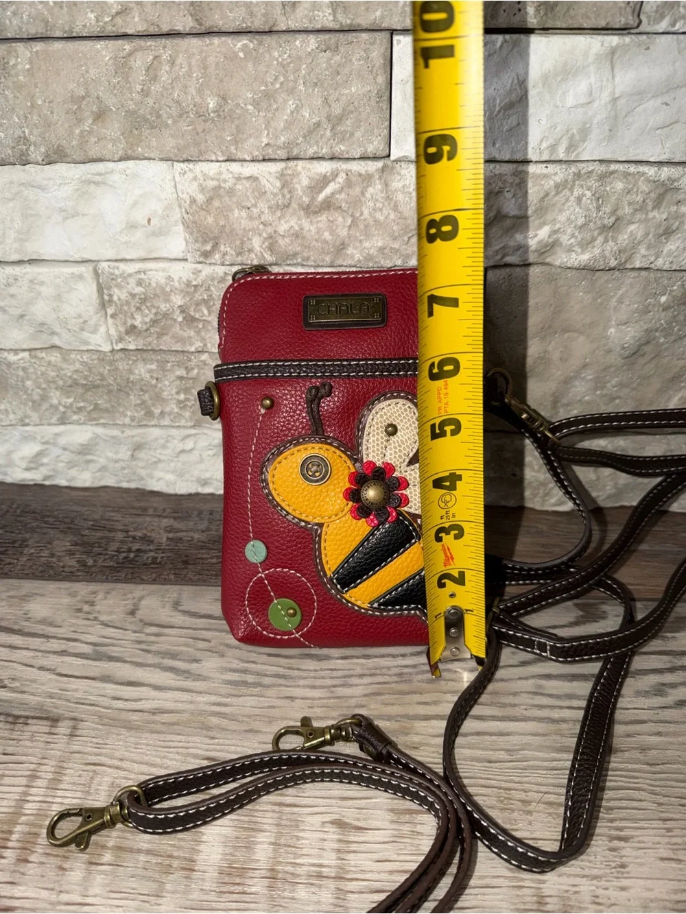 Charming Chala Buzzing Bee Cell Phone Purse Mini Crossbody Bag